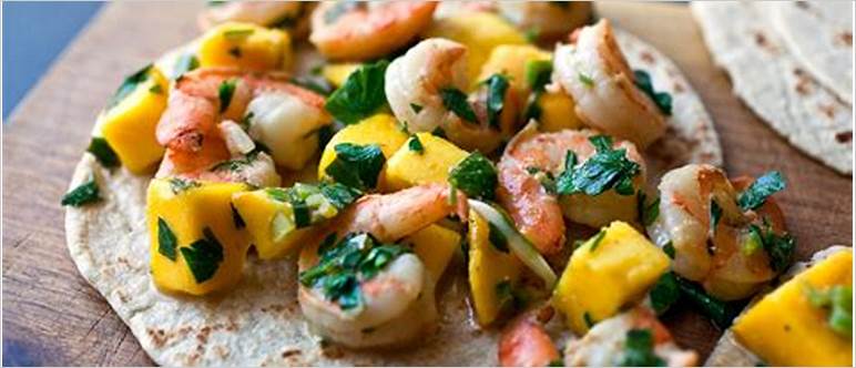 Shrimp mango taco recipe